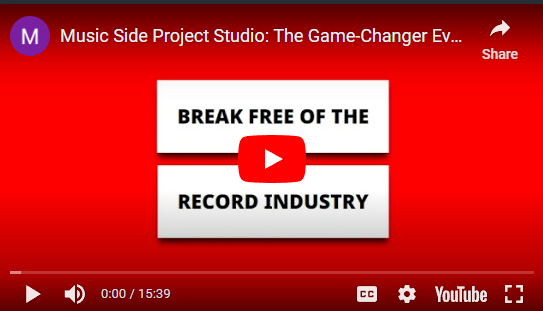 Music Side Project Studio Demonstration Video